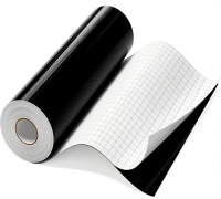 Vinilo de Corte Blanco y Negro Duración 3 Años Acabado Glossy